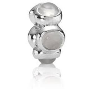 Pandora Retired Sterling Silver Moonstone Cabochon Bead